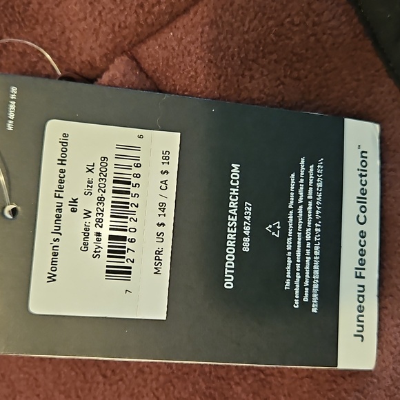 NWT Outdoor Research Women's Jacket - Dark Brown - Picture 8 of 13